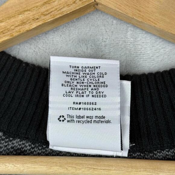 Torrid Harry Potter I'd Rather Stay At Hogwarts Fair Isle Bomber Sweater Size 1 - Picture 5 of 9